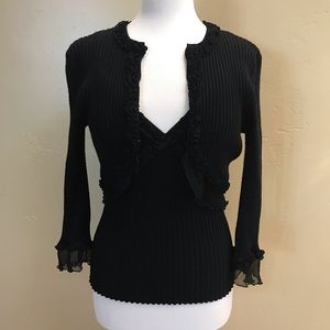 WDNY Ribbed Set Tank/Shrug M&L